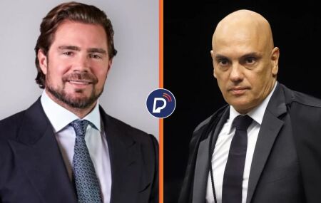 Daniel Vorcaro e Alexandre de Moraes.