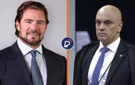 Daniel Vorcaro e Alexandre de Moraes.