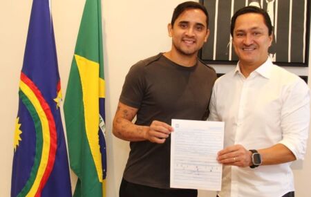 Everton Felipe e Andr&eacute; Ferreira.