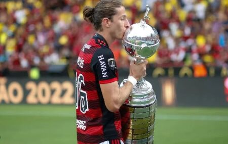 Felipe Luiz ex-tecnico do Flamengo 