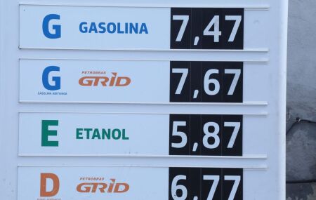 Pre&ccedil;o da gasolina em Jaboat&atilde;o.