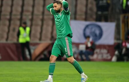 Gianluigi Donnarumma, goleiro da sele&ccedil;&atilde;o italiana.