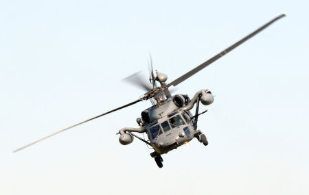 Helicoptero Black Hawk Americano