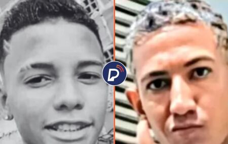 Jovem de 22 anos que foi morto a facadas, e irm&atilde;o mais velho da v&iacute;tima, autor do crime.