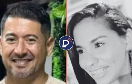 Ant&ocirc;nio Carlos, homem preso suspeito de assassinar a ex-mulher e Sandra Justino, v&iacute;tima do crime.