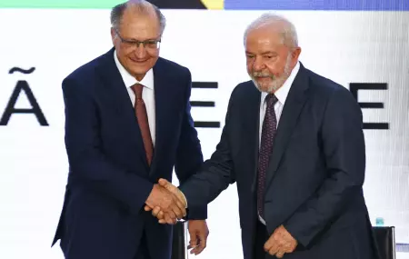 Presidente Lula e Geraldo Alckmin.