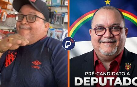 Marcone Chaveiro, torcedor &iacute;cone do Sport.