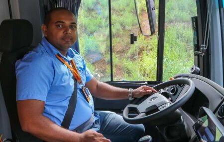 Motorista de &ocirc;nibus.