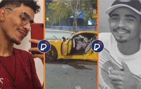 Empres&aacute;rio Igor Ferreira Sauceda, Porsche amarela conduzida pelo acusado e motoboy v&iacute;tima do crime.