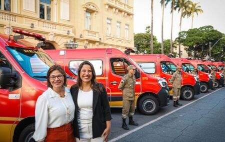 Governadora Raquel Lyra e vice-governadora Priscila Krause