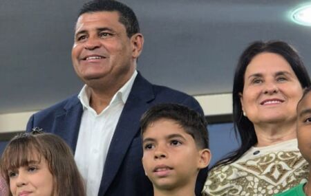 Prefeita de Igarassu, Elcione Ramos e vereador Maguila, presidente da C&acirc;mara e autor do projeto