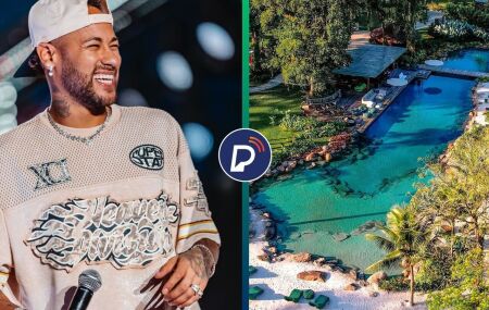 Neymar tem decis&atilde;o favor&aacute;vel sobre lago artificial em mans&atilde;o.