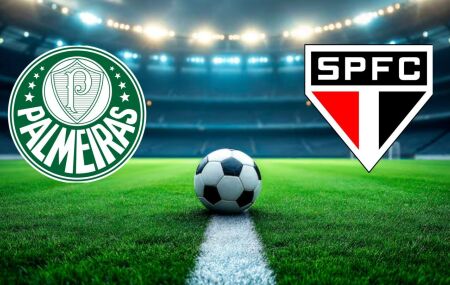 Palmeiras x S&atilde;o Paulo se enfrentam neste domingo (1), &agrave;s 20h30.