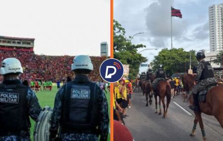 Pol&iacute;cia Militar contou com efetivo de 985 PMs para cl&aacute;ssico dos cl&aacute;ssicos.