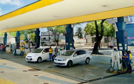 Posto de combust&iacute;vel em Jo&atilde;o Pessoa