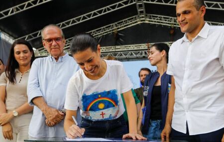 Raquel Lyra em Bom Jardim.