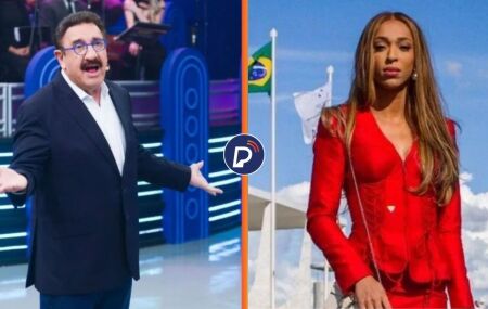 Ratinho e Erika Hilton