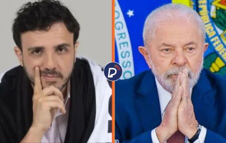 Renan Santos e Presidente Lula