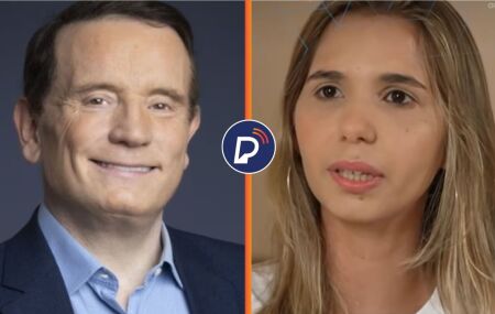 Roberto Cabrini e poss&iacute;vel filha de Antonio Brennand