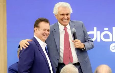 Ronaldo Caiado e Gilberto Kassab.