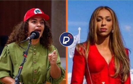 Rosa Amorim e Erika Hilton