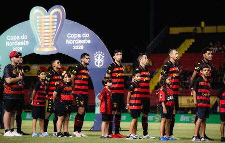Sport em campo pela Copa do Nordeste.