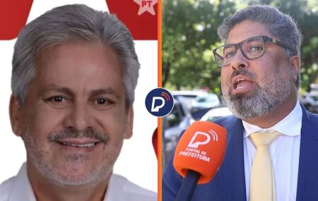 Vereadores do Recife Osmar Ricardo (PT) e Rinaldo J&uacute;nior (PSB).