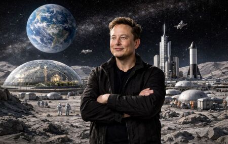 Empres&aacute;rio Elon Musk, fundador da SpaceX