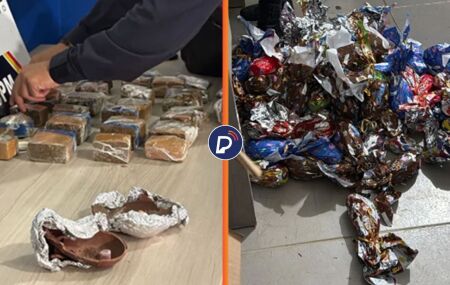Pol&iacute;cia Militar prende venezuelano com drogas e ovos de P&aacute;scoa do Comando Vermelho.