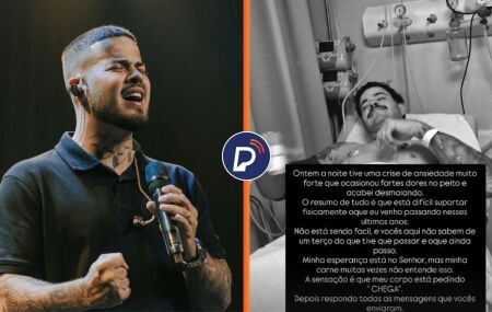 Cantor gospel Jottap&ecirc; &eacute; socorrido ap&oacute;s sentir dores no peito e desmaiar.