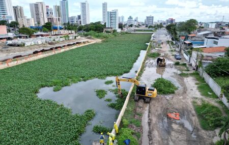 Limpeza Canal do Fragoso em Olinda