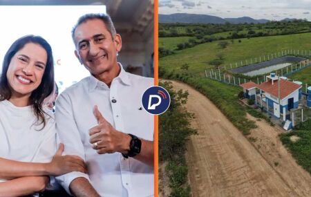 Raquel Lyra e ministro Waldez G&oacute;es autorizam novos trechos da Adutora do Agreste.