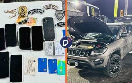 Pol&iacute;cia prende suspeito de furtar celulares no Festival do Jeans de Toritama.