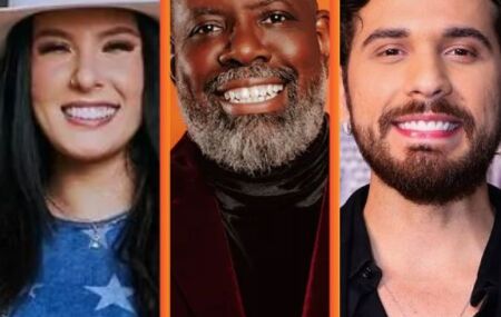 Ana Castela, P&eacute;ricles e Gustavo Mioto.