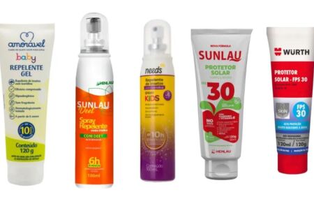 Anvisa pro&iacute;be protetores solares e repelentes. 