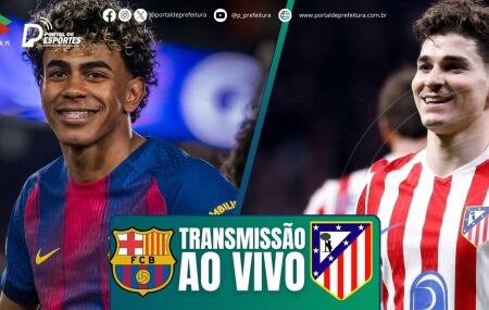 Barcelona x Atl&eacute;tico de Madrid se enfrentam nesta quarta (8), &agrave;s 16h.