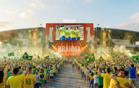 AMBEV ter&aacute; Arena para transmiss&atilde;o de jogos do Brasil.