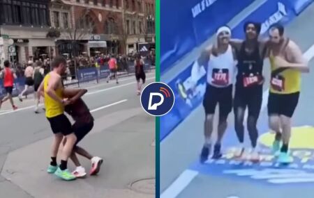 Atleta brasileiro ajuda competidor que passava mal a cruzar linha de chegada em maratona