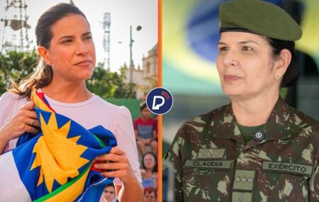 Raquel Lyra celebra recifense primeira mulher general do Brasil: "Compet&ecirc;ncia n&atilde;o tem g&ecirc;nero"