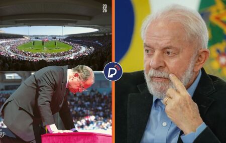 Com cr&iacute;tica ao governo Lula, Igreja Universal re&uacute;ne fi&eacute;is em 9 est&aacute;dios: "Maior lata de conserva"