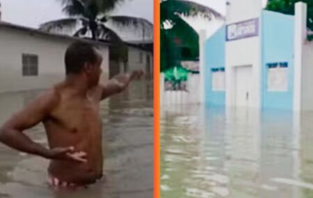 Alagamentos em Jo&atilde;o Pessoa.