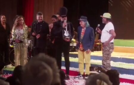 Daniela Mercury e Edson Gomes discutem ao vivo.