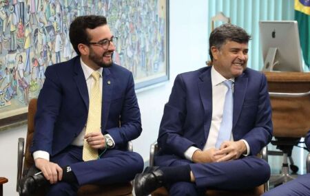 Deputados federais Lula e Eduardo da Fonte.