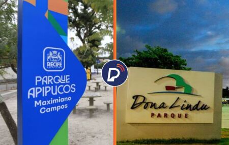  Parque de Apipucos, na Zona Norte, e do Parque Dona Lindu, na Zona Sul do Recife.