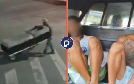 Dupla &eacute; presa suspeita de matar idosa.