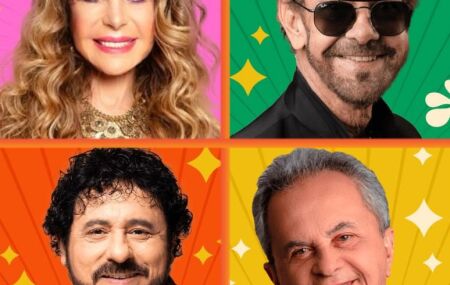 Elba Ramalho, Jorge de Altinho, Nando Cordel e Fl&aacute;vio Jos&eacute;.