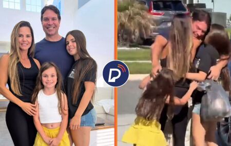 Esposa e filhas do ex-deputado federal Alexandre Ramagem.