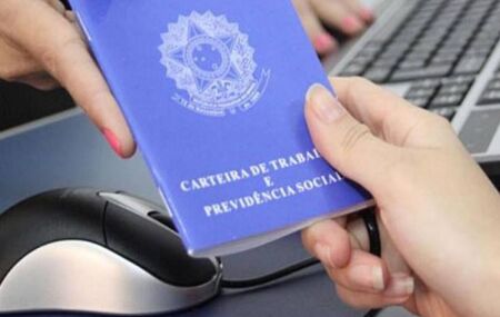 Carteira de trabalho.
