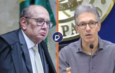 Gilmar Mendes e Romeu Zema.