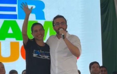 Governadora Raquel Lyra e o deputado federal Lula da Fonte.